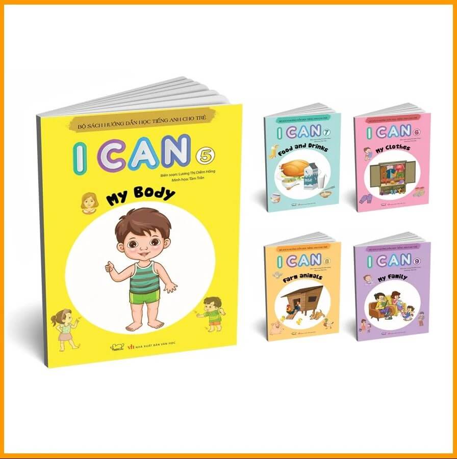 sách tiếng anh cho trẻ mầm non